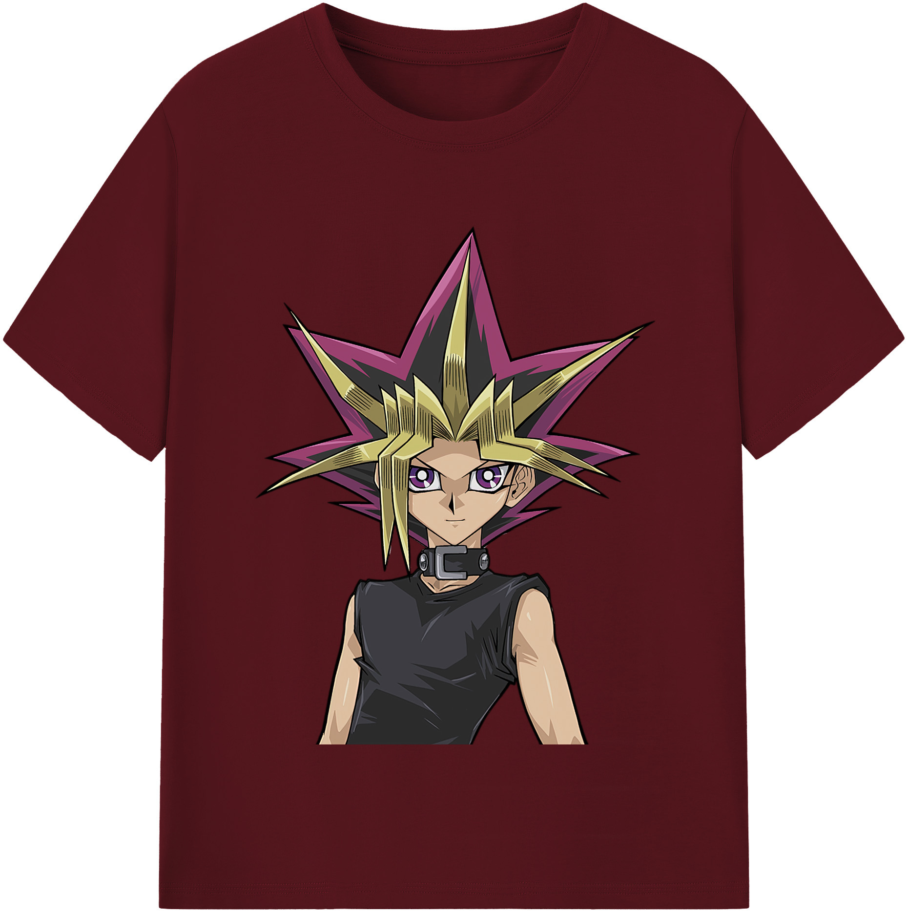 （画像用） 遊☆戯☆王 Yu-Gi-Oh! 綿100％半袖Tシャツ（フロントプリント）